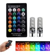 Comprar Kit Lamparas Led Auto T10 12v Control Multicolor En Clicshop