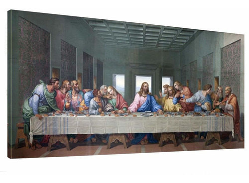 Póster De La Última Cena De Leonardo Davinci, 24.0 X ...