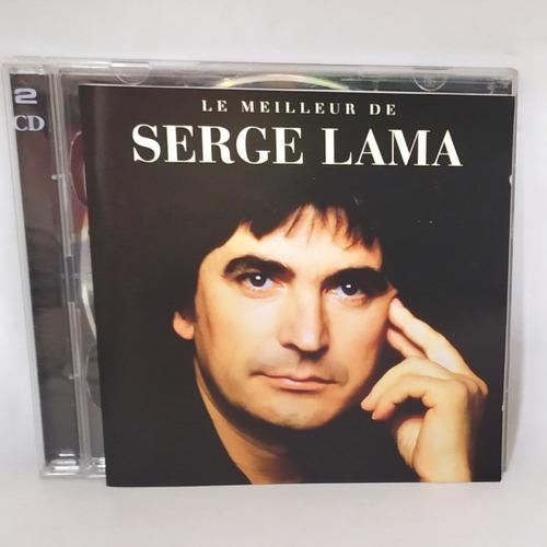 Cd Serge Lama Le Melleur De 2 Discos Original 