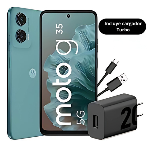 Moto G35 5g Esim Libre + Cargador Turbo