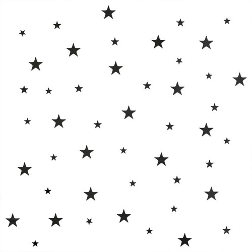  Stars  Pieces D Mirror Crystal Wall Stickers Acrylic F...