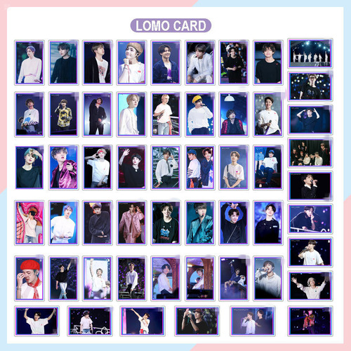 54 Photocards De Jungkook ( Bts ) Golden