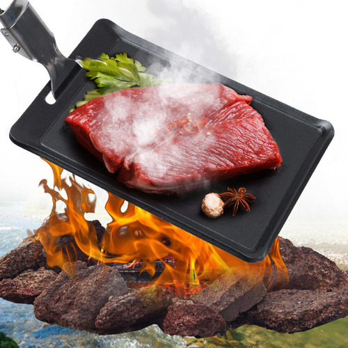 Mz Mini Sartén For Barbacoa: Antiadherente, Ultraligera For