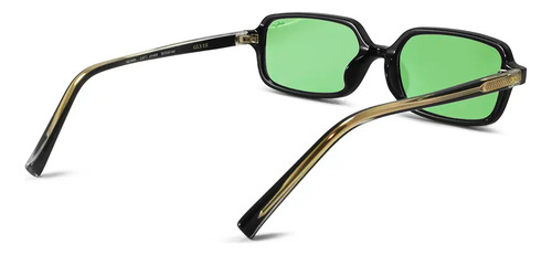 Anteojo Sol Infinit Glyze Negro Brillo L Infinit Glyze Verde - Grn Negro Brillo - Bs Negro Brillo - Bs