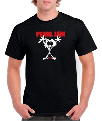 Polera Hombre Estampado Pearl Jam #3