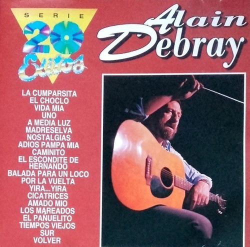 Alain Debray Cd Serie 20 Exitos Todos Sus Tangos Impecable 