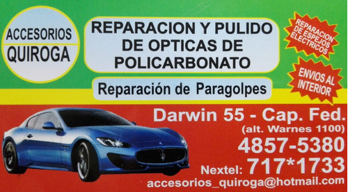 Imagen 7 de 7 de Pulido De Opticas, Reparacion Y Restauraciones