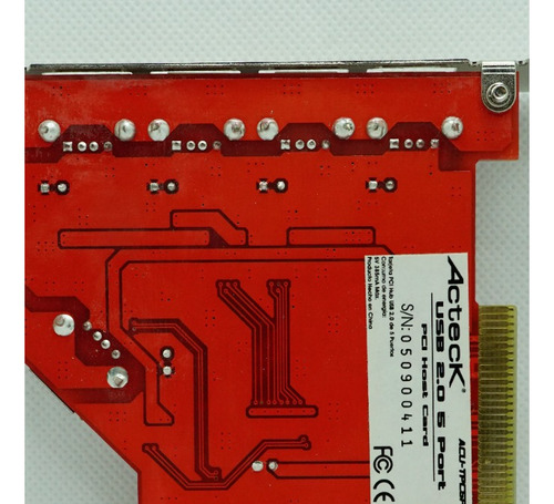 Up215-n101 Modulo Usb Actec Pci E 4 Puertos