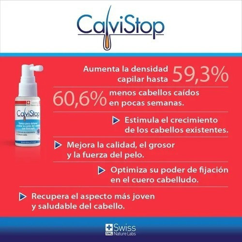 Calvistop 4 Semanas Para Caída Del Cabello