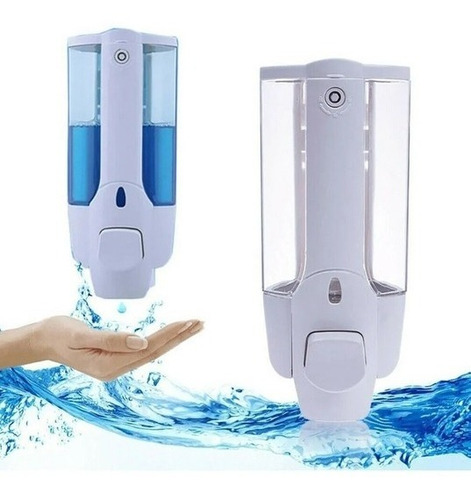 Dispenser Colgante De Pared De Jabón Liquido Shampoo 350ml