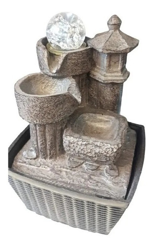 Fuente De Agua Moderna Feng Shui Zen  Deco Cascada De Agua