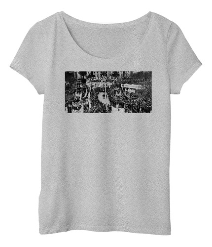 Remera Mujer Montoneros Historia Argentina Movimiento M1