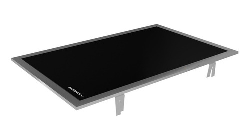 Chapa Vitrocerâmica Para Fogão A Lenha 79 X 48 Moldura Inox