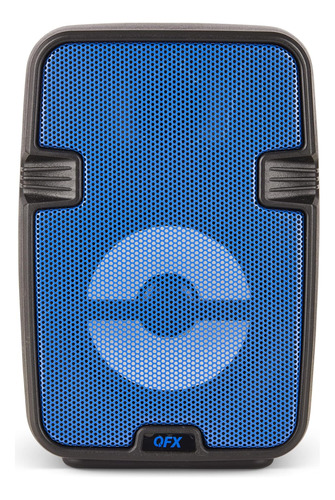 Qfx Bt-60-bl 4 Altavoz Bluetooth Con Micrófono, Aux, Entrada