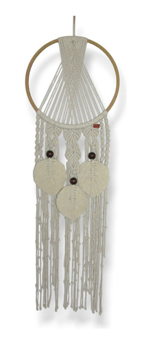 Macrame Colgante De Pared Tres Hojas