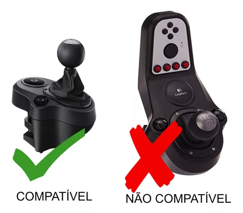 Câmbio Logitech Driving Force Shifter para G29, G920 e G923