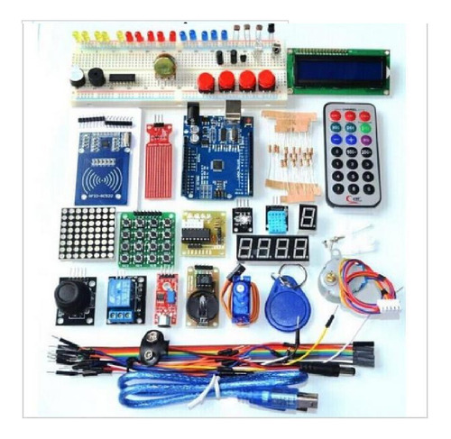 Kit Arduino Uno Com Modulos Rfid 