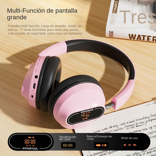 Audífonos Inalámbricos Audífonos De Diadema Bluetooth Uid-25