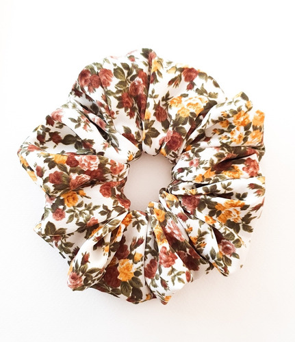 Scrunchies Xl Vintage - Flores 