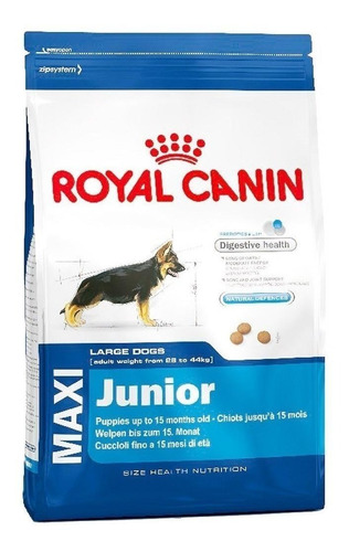 Alimento Royal Canin Size Health Nutrition Maxi Junior para cão filhote de raça grande sabor mix em sacola de 15kg