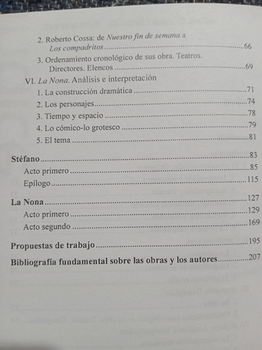 Grotesco Criollo: Discepolo - Cossa Stéfano La Nona (Usado)