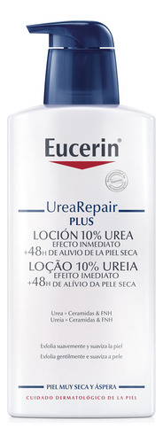 Loción Eucerin Urearepair Plus 10% Para Piel Seca X 400 Ml