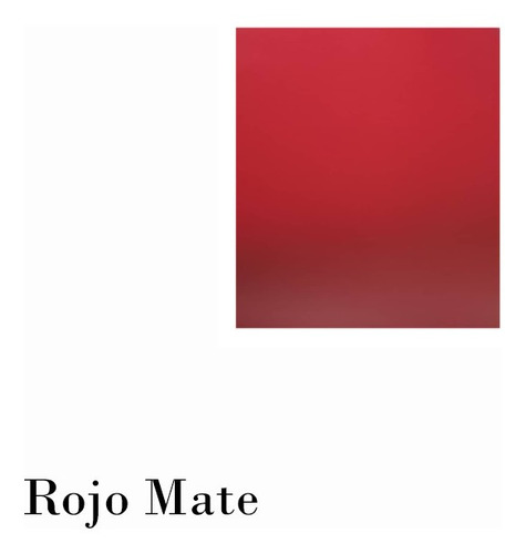 Fórmica Lamideco Rojo Mate 122x244