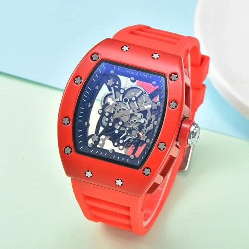 3 - 2022 Nuevo Reloj De Cuarzo Hollow Richard Para Hombre Wi