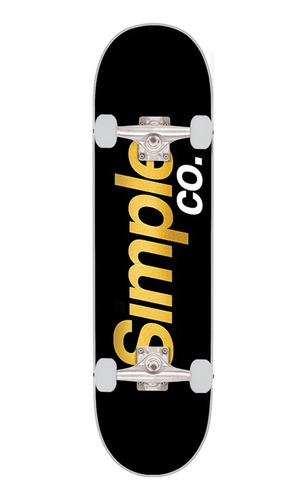 Tabla Completa Simple Co Black Logo Gold