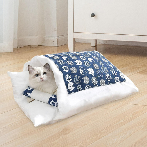 Aplicável A Camas De Cueva Para Mascotas Con Almohada Cat