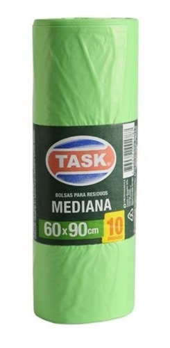 Bolsa De Residuo Consorcio 60x90x10  Verde Task Reciclable