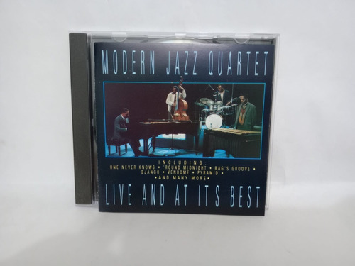 Modern Jazz Quartet- Live And At Its Best- Cd, Ned, 1990