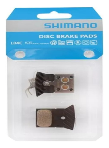 Balatas De Freno De Disco Shimano L04c Metálicas Refrigerada
