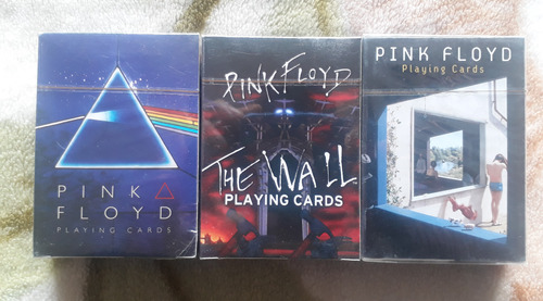 Pink Floyd Lote Naipes Cartas Poker Gilmour Waters Dark Side
