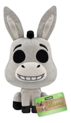 Funko Pop Plush: Burro de pelúcia Shrek Dreamworks 30 Aniv Grey