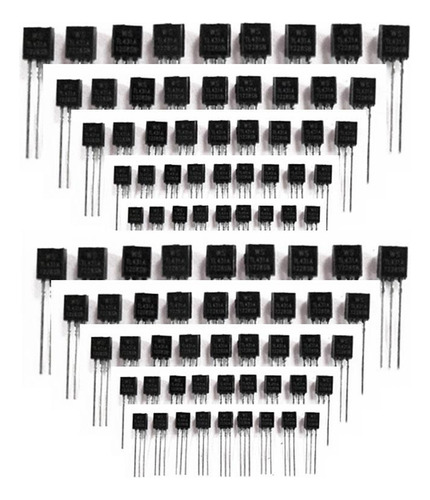 100pcs Tl431a Tl431 To92 Regulador De Derivación De