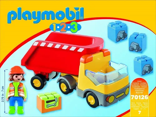 Camión Volquete Playmobil 1.2.3