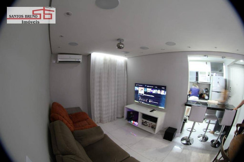 Apartamento Com 2 Dormitórios À Venda, 56 M² Por R$ 260.000,00 - Jardim Santa Mônica - São Paulo/sp - Ap4084