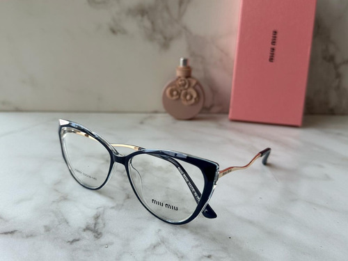 Oculos De Grau Feminino Miu Miu, Armações Olho De Gato 