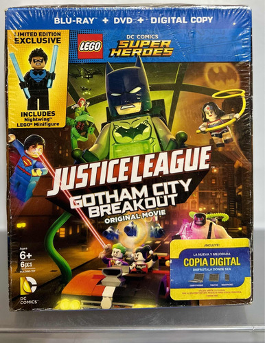 Lego Dc Super Heroes Justice League Gotham City Breakout