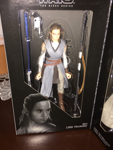 Star Wars Luke Skywalker Jedi Master Y Rey Jedi Training