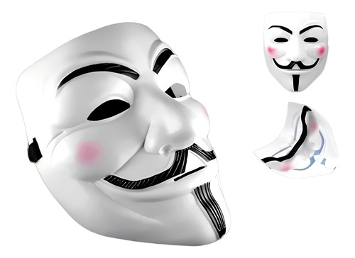 Mascara De Plastico Juego V Vendetta Anonymous Venganza 