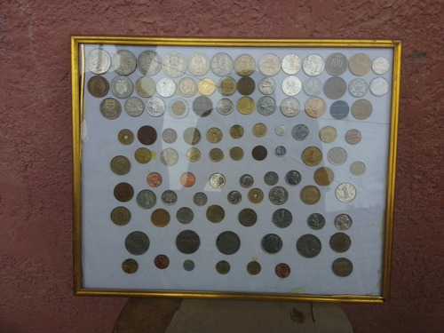 Vendo Cuadro De Monedas De Colección 