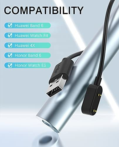 Imagen 2 de 7 de Cargador Para Reloj Huawei Watch Fit/huawei Band 6/huawei 4x