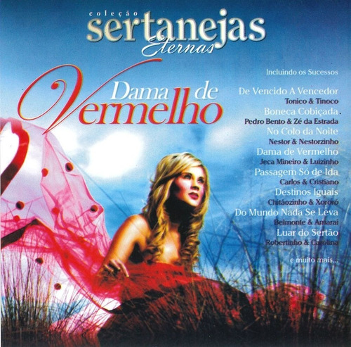 Cd - Sertanejas Eternas - Dama De Vermelho