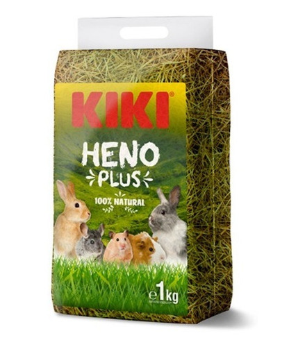 Heno Kiki Para Cuyo Conejo Chinchilla 1 Kg