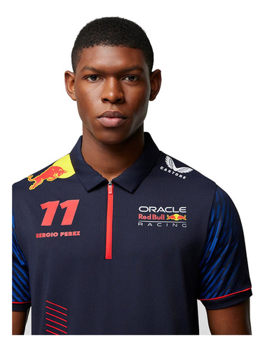 Playera Polo Niño Sergio Perez Red Bull F1 Checo Linea 2023