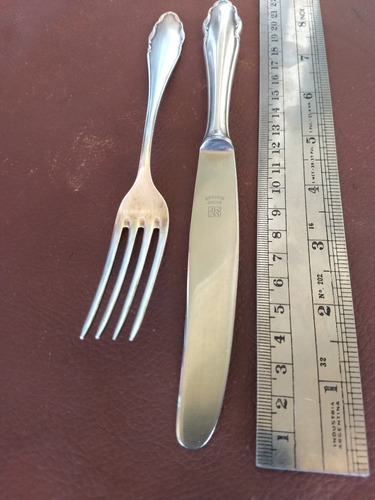 Juego De Cuchillo Y Tenedor Alemán W.m.f
