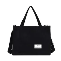 Comprar Bolso Tote Bag Grande Cartera De Mujer Bandolera Corderoy