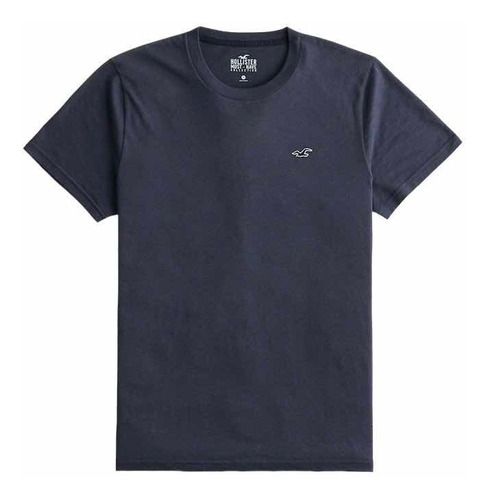 Remera Hollister Original Casual Lisa Logo Básica Importada